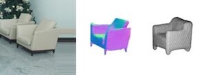 MarrNet 3D shape reconstruction pipeline